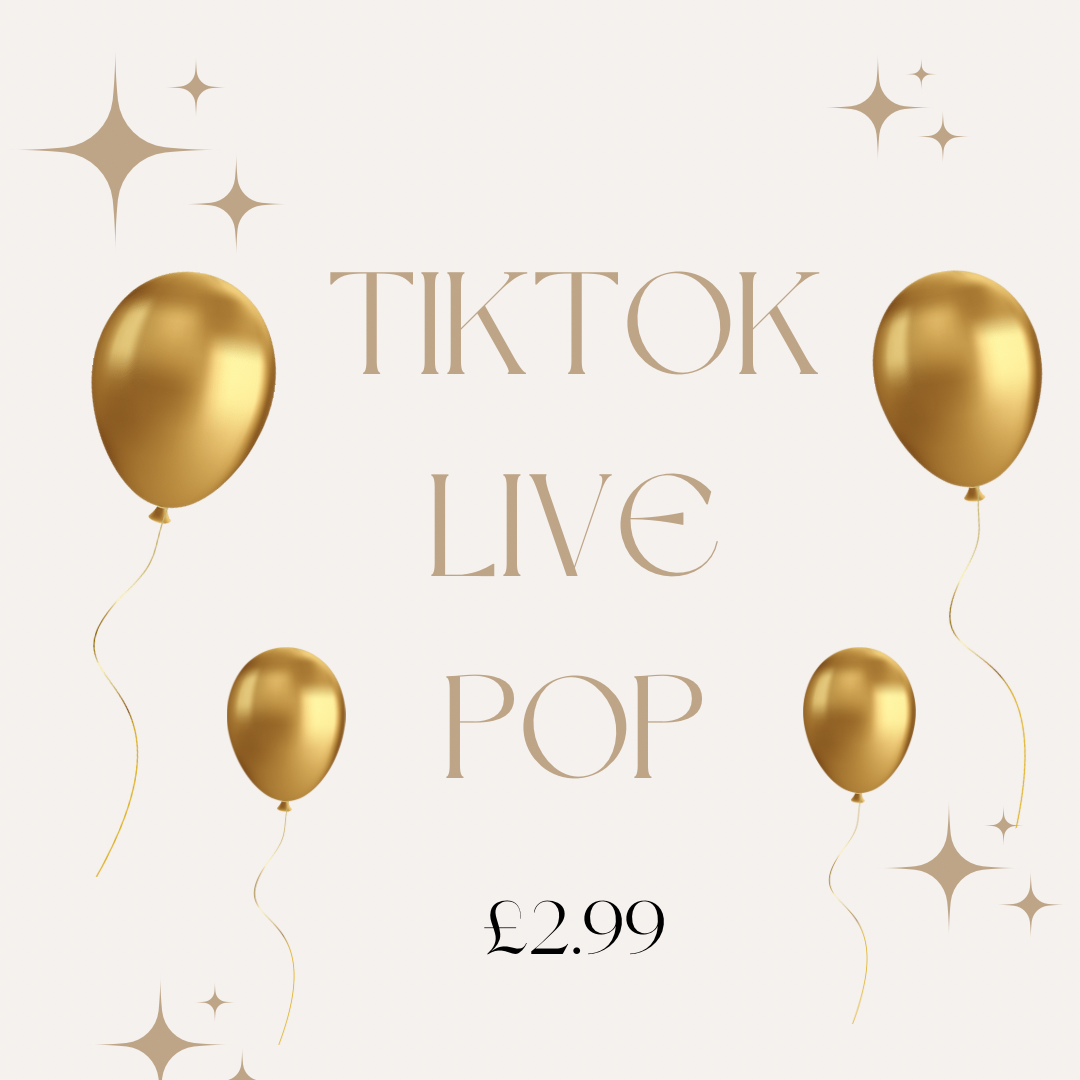 TIKTOK Live £2.99